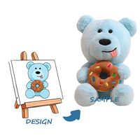 Peluche super douce personnalisable, faible MOQ