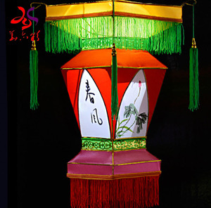 Lanterna Cinese Tradizionale in Ferro con Luci LED per Decorazioni di Strade e Giardini, Ornamento per <span class=keywords><strong>Natale</strong></span> e Festività - Product Image 4