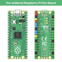 Kit de Desarrollo HXS Raspberry Pi Pico con Módulos de Programación RP2040 y Pantalla LCD1602