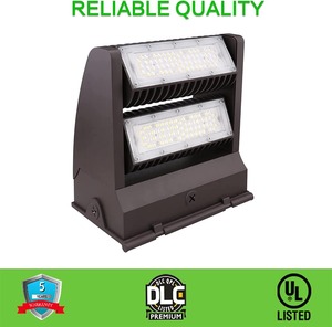 Lámpara de Pared LED Giratoria de Aluminio y Policarbonato de 80W-120W, 5000K, 16,200 Lúmenes, Cabezal Ajustable, Impermeable, CRI 80, 5 Años de Garantía, CA - Product Image 5