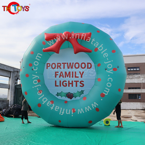 พวงมาลาดอกไม้ลายการ์ตูนเป่าลมสำหรับตกแต่งเทศกาลคริสต์มาสขนาด7เมตรสำหรับอายุ5-7ปี - Product Image 3