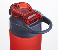 Bouteille d'eau de sport en Tritan givré de 750 ml, vente en gros du fabricant, bouteilles d'eau potable Pop de 850 ml avec paille pour eau bouillante