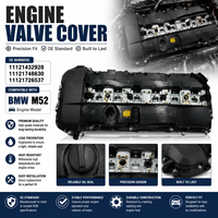 Couvre-culbuteurs fiable pour BMW M52 OE 11121432928 11121748630 11121726537, longue durée de vie