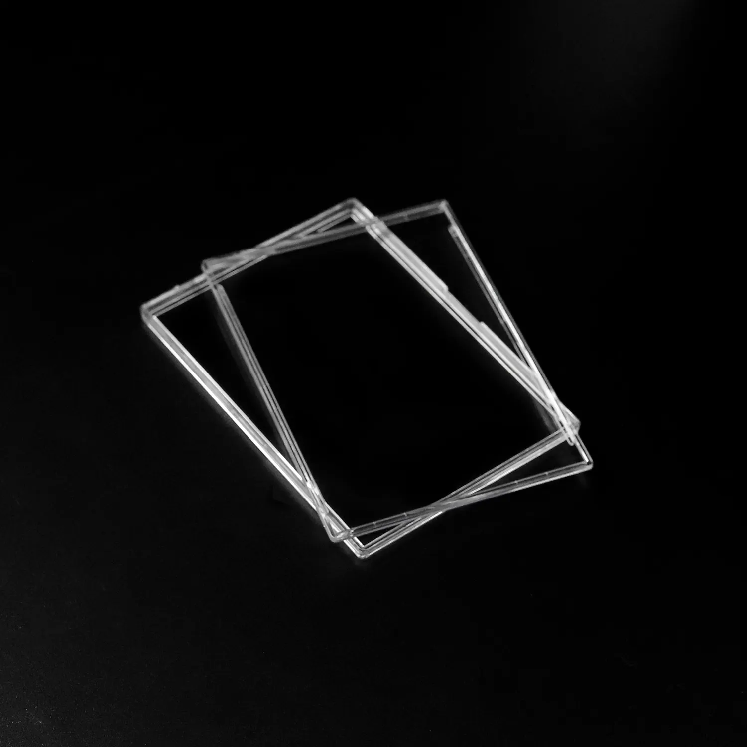 Acrylic High transparency Business Card Holder Game Card Display protector Clear Card shell