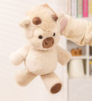 Peluche en polaire de vache Suheguo de la série Wholesale Run, coussin apaisant pour enfants, cadeau
