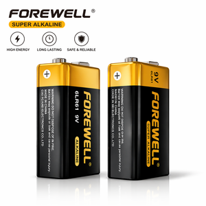 FOREWELL 6LR61 <span class=keywords><strong>9V</strong></span> 550mAh <span class=keywords><strong>Batteria</strong></span> Super Alcalina in Confezione Multipla per Telecomandi, Utensili Elettrici ed Elettronica di Consumo - Product Image 2