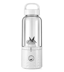Liquidificador pessoal personalizado, mini copo liquidificador portátil para garrafas de água de viagem