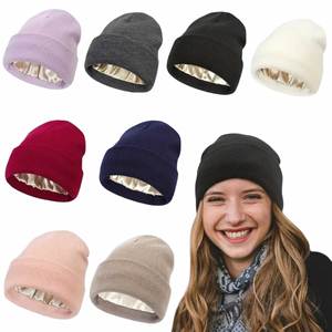 Autumn Winter New <b>Hat</b> Women's Warm Knitted Color Ding <b>Hats</b> <b>Hats</b> - Product Image 3