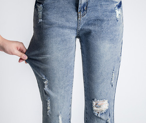 <span class=keywords><strong>Jeans</strong></span> stretch pour femmes, <span class=keywords><strong>jeans</strong></span> en denim pour femmes, <span class=keywords><strong>jeans</strong></span> pour femmes 2025, denim - Product Image 6