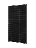 US STOCK Sunpro 445W Panneaux Solaires PERC Demi-Cellule Verre Unique Bifacial Transparent P-Type Cadre Noir Maille Blanche Module PV en CA