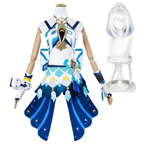 Halloween carnaval juego <span class=keywords><strong>Genshin</strong></span> impacto <span class=keywords><strong>Cosplay</strong></span> mujeres Mualani <span class=keywords><strong>Cosplay</strong></span> disfraz 2017 - Product Image 1