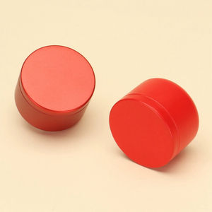 Petits pots ronds vides en vrac 2oz 60ml Boîtes à bougies décoratives sans couture - Product Image 3