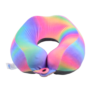 Oreiller portatif de cou de mousse de mémoire de voiture d'<span class=keywords><strong>avion</strong></span> d'impression d'étoile - Product Image 6