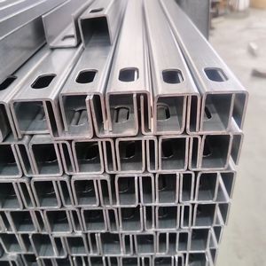 Tabla de tamaños de canal C/U de acero galvanizado 41*21*1 2mm canales de puntal canal ranurado puntal soldadura acero C canal - Product Image 4