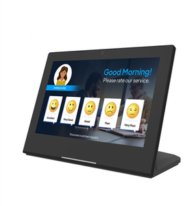 L hình dạng Android tablet 13.3 15.6 inch FHD Màn hình Wifi PoE RJ45 RK3288 Tablet PC cho khách hàng thông tin phản hồi sự hài lòng thiết bị - Product Image 1