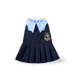 Vestito Estivo per Cani Stile Uniforme Scolastica Personalizzato all'Ingrosso Senza Camicia Interna - Product Image 6