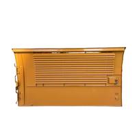 Pour excavatrice sur chenilles CX360 : Panneau de couvercle de capot moteur latéral en acier robuste, pièce de rechange de haute qualité, jaune