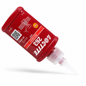 <span class=keywords><strong>LOCTITE</strong></span> 263 <span class=keywords><strong>Rojo</strong></span> Original, Fijador de <span class=keywords><strong>Roscas</strong></span> de Alta Resistencia, Adhesivo Anaeróbico <span class=keywords><strong>para</strong></span> Pernos, Tuercas, Pernos Roscados y Fijaciones Metálicas, 50 ml - Product Image 4