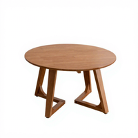 Table basse en bois massif nordique avec pieds en V, multifonctionnelle, créative, luxe léger, pour salon, salle à manger, balcon