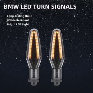 Clignotants LED étanches à 2 fils pour BMW G310 F750/850/900 <span class=keywords><strong>S1000RR</strong></span>/<span class=keywords><strong>XR</strong></span> R1200/1250GS R1300GS R9T, avant/arrière - Product Image 2