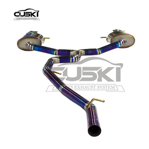 Tuyau d'échappement Catback pour Volkswagen <span class=keywords><strong>R36</strong></span>/Magotan <span class=keywords><strong>B7</strong></span>/B8 Tuyau d'échappement en alliage de titane Tuyau de contrôle de soupape d'échappement haute performance - Product Image 3