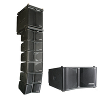 Double enceinte Line Array de 10 pouces système audio professionnel grande performance de scène de mariage en plein air