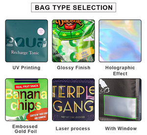 Tùy chỉnh ba bên con dấu vật nuôi đứng lên túi với cửa sổ rõ ràng tái sử dụng và nắp kéo cho bao bì thực phẩm bao gồm cả thức ăn vật nuôi - Product Image 3