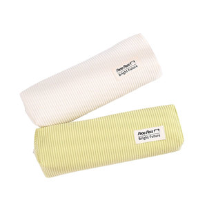 Astuccio BECOL all'ingrosso, portatile, di grande capacità, multifunzionale, in velluto a coste, <span class=keywords><strong>tinta</strong></span> <span class=keywords><strong>unita</strong></span>, con logo personalizzato per ragazze - Product Image 4