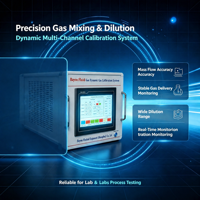 Bayou-Lok High Precision Dynamic Gas Calibrator Detection Machine Multi-channel Gas Dilution Multi-component Mixer IP55