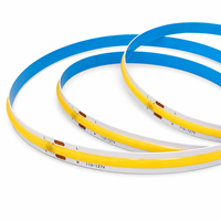Bande LED COB AC haute tension pour éclairage architectural, ruban linéaire sans points, étanche IP20, décoration pour plafond de café