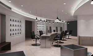 Design d'Interni per Barbieri, Espositore Professionale per Parrucche, Set di Arredamento per Barbiere Personalizzabile, Chiosco per Salone di Bellezza - Product Image 3