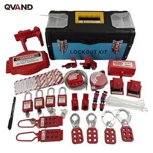 QVAND Loto Kit For Electrical Lockout Tagout Industrial Safety Padlock Sets