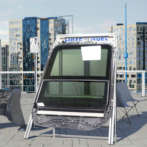 Toit ouvrant électrique coulissant de grande taille |   <span class=keywords><strong>Kit</strong></span> de toit en verre panoramique avec pare-soleil intégré et structure en aluminium haute résistance - Product Image 6