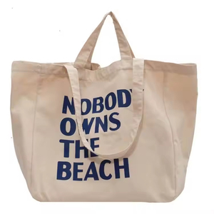 FS Dynertek New Fashion Design Custom Printing Letter Logo Color Women Cotton Canvas Shoulder Strap Tote <b>Bags</b> <b>Medium</b> <b>Size</b> - Product Image 5
