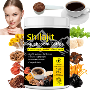 Etiqueta privada 11 Mezcla de superalimentos de alta calidad Focus Memory <span class=keywords><strong>Energy</strong></span> Instant NAD Shilajit Mushroom <span class=keywords><strong>Coffee</strong></span> - Product Image 1