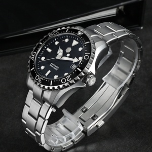San Martin 40mm Cadran émaillé YN55 Montre mécanique automatique de plongée pour homme 3H Date BGW-X1 30Bar Étanche Montre Homme SN0009GD - Product Image 2