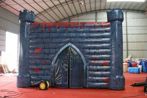 Không quá đáng sợ <span class=keywords><strong>Inflatable</strong></span> ngôi nhà ma ám cho trẻ em và gia đình Gia đình thân thiện nhà ma quái tất cả những niềm vui ít sợ hãi Halloween - Product Image 4