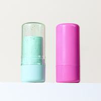 Vente en gros de tubes vides pour blush en gelée personnalisés 4g 6g, emballage rond à visser, petit flacon de déodorant, conteneur pour stick de contour