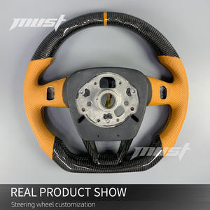 Pour <span class=keywords><strong>Audi</strong></span> Q3 Q5 Q7 Q8 S5 SQ5 S3 RS3 RS5 Quattro TDI volant en Fiber de carbone chauffant personnalisé intérieur de voiture sportive 2016-2024 - Product Image 5