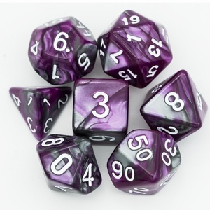 Udixi Poliédrico Plástico Acrílico RPG Venta al por mayor Dungeons and Dragons <span class=keywords><strong>Dice</strong></span> <span class=keywords><strong>Set</strong></span> <span class=keywords><strong>Color</strong></span> Mixto - Product Image 4