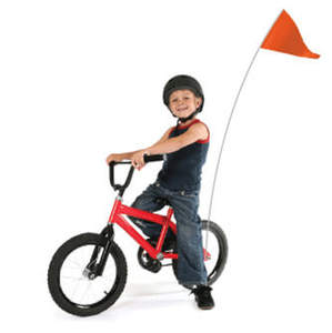 Безопасный велосипедный флаг с велосипедным столбом - Product Image 3