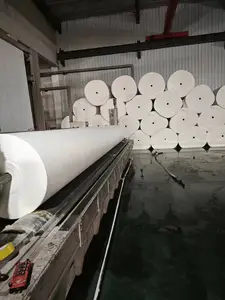 1m-6m Wide Nonwoven Long Fiber Geotextile Fabric Rolls