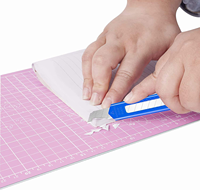 Cutter à logo personnalisé de qualité supérieure, rétractable, en vrac, pour promotion en magasin, article promotionnel, prix de gros