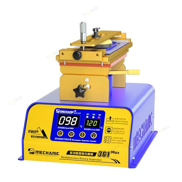 Mechanic 361 Max Lcd Screen Separator Machine 220/110v Auto Heating Platform Phone Repair Glass Removal Screen Separator Machine