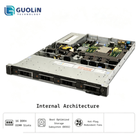 Serveur d'inférence en parallèle Dell PowerEdge R440 1U reconditionné pour le calcul en périphérie et les services de stockage évolutifs en bureau de branche