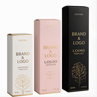Boîte cosmétique personnalisée pour gloss à lèvres, maquillage, produits de beauté avec logo personnalisé imprimé sur l'emballage