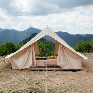 Tiendas de Campaña de Lona de Algodón <span class=keywords><strong>Modelo</strong></span> 2022, Tiendas de Campaña para Acampar al Aire Libre, Glamping, Tiendas de Campaña Tipo Hotel al Aire Libre - Product Image 5