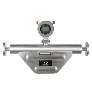 Débitmètre numérique d'huile hydraulique à force de Coriolis, débitmètre d'huile de transfert thermique en forme de V - Product Image 2