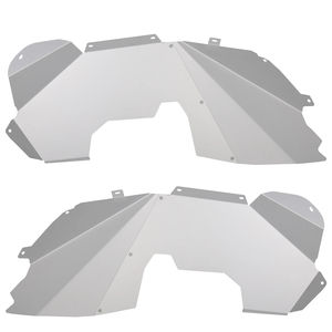 Revestimientos de guardabarros interior delantero sólido de aluminio para Jeep Wrangler <span class=keywords><strong>Unlimited</strong></span> JK 2007-18 - Product Image 1