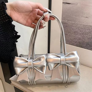 Exclusivo bolso elegante de mujer verano 2025 hombro almohada ASA superior bandolera cilindro bolso - Product Image 1